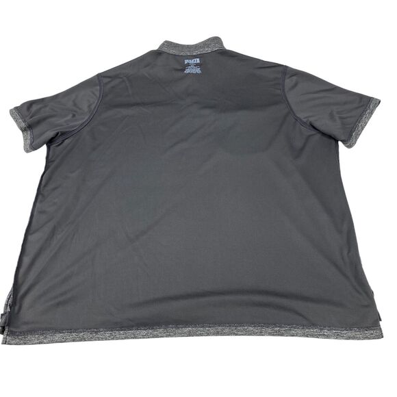 Duluth Polo Shirt Mens Size 2XL Gray Polyester Short Sleeve Fit Golf Performance - Picture 13 of 14
